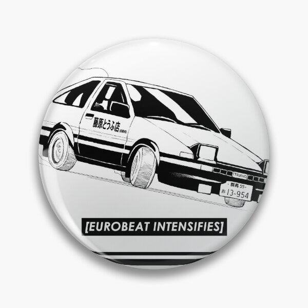 Item preview, Eurobeat Intensifies AE86 Kansei Dorifto Initial D Car designed and sold by bakayaro.