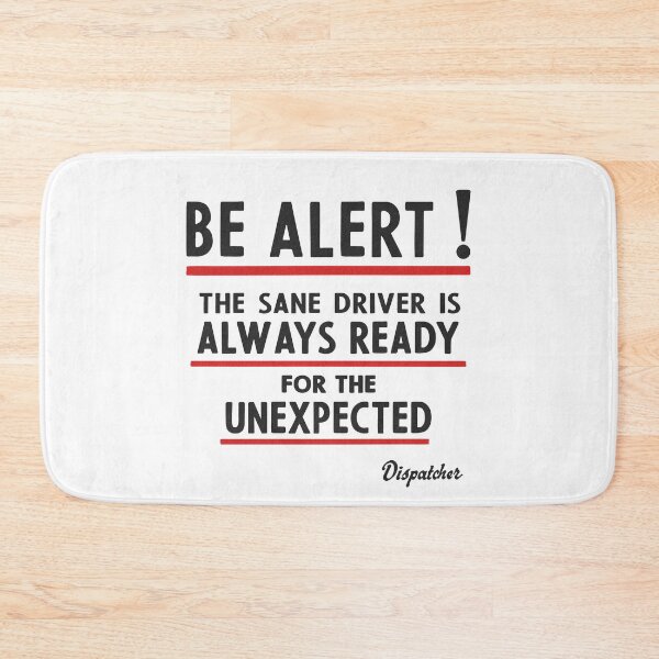 Item preview, BE ALERT! designed and sold by DCdesign.