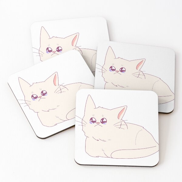 Item preview, Crying cat meme designed and sold by mari-alvxx.