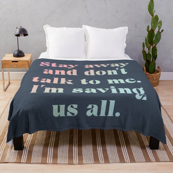 Item preview, Stay Away I'm Saving Us All designed and sold by Britt Buzan.