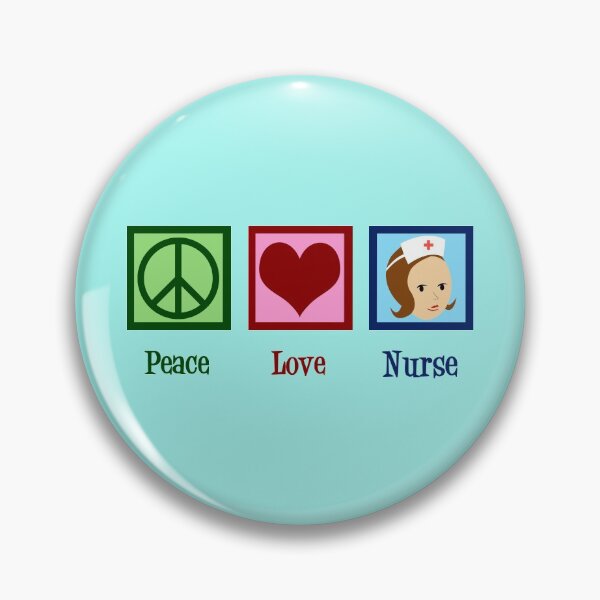 Item preview, Peace Love Nurse designed and sold by Epic Love Designs.