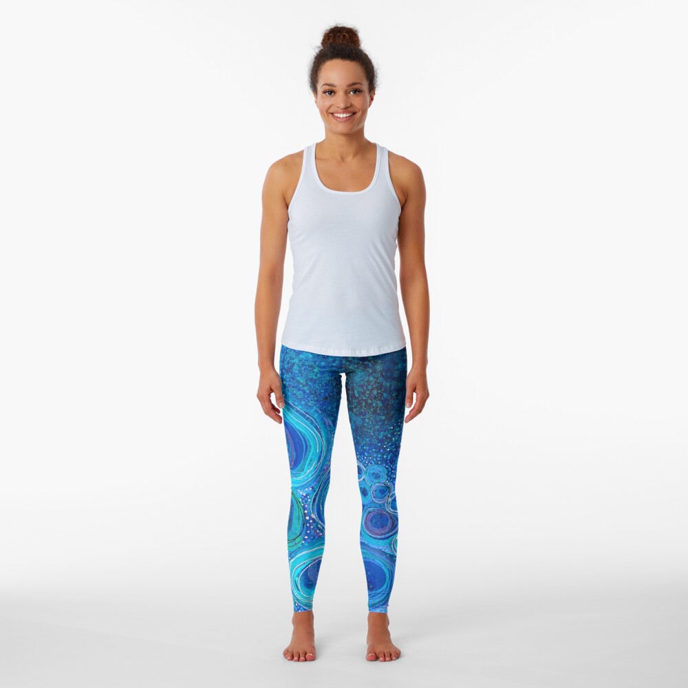 Discover The Sound Of The Sea Leggings
