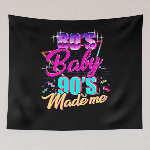Item preview, 1980s 1990s Retro 80s Baby 90s Made Me designed and sold by revelever.