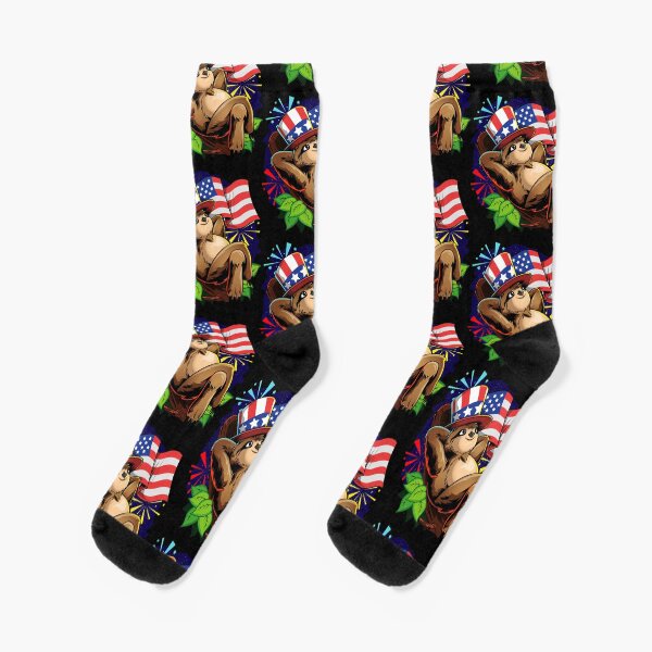American Sloth Socks