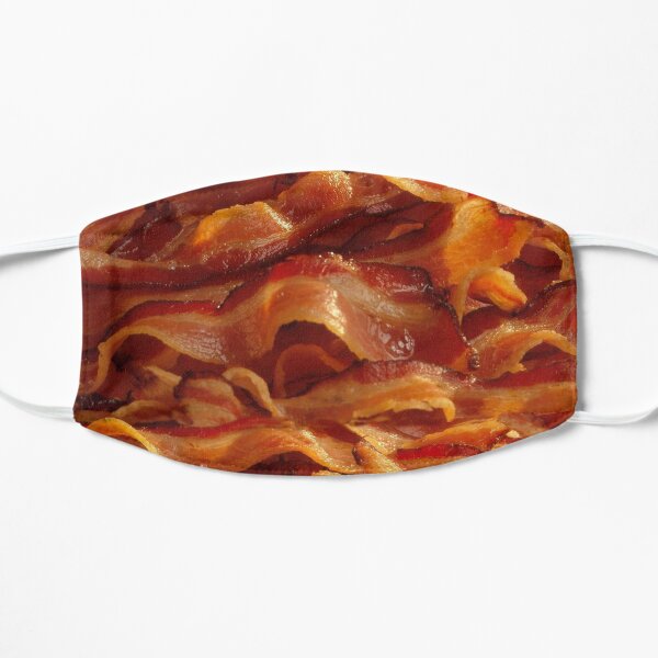 Bacon Strips Flat Mask