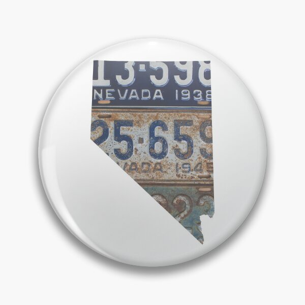 Item preview, Vintage Nevada License Plates designed and sold by Maren Misner.