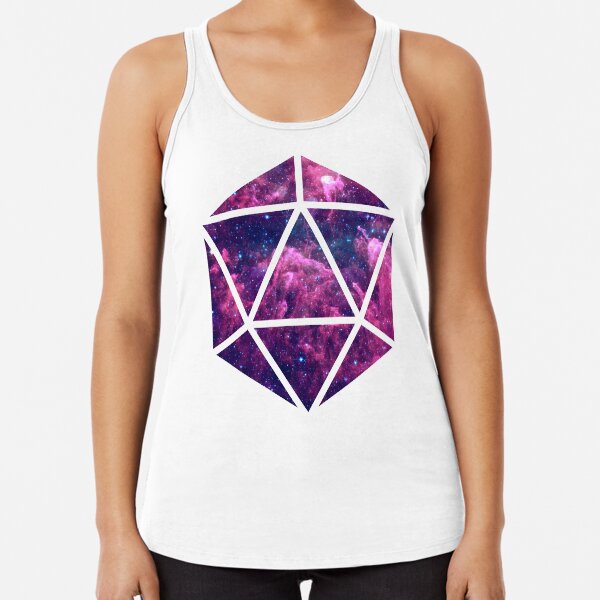 D20 Clouded Vision Racerback Tank Top