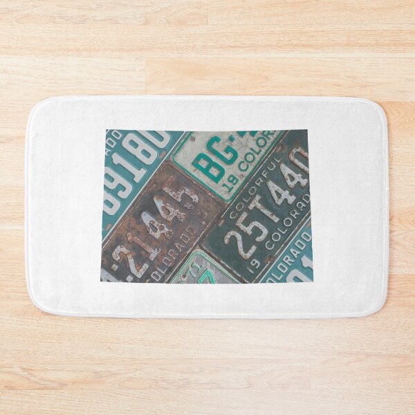 Item preview, Vintage Colorado License Plates designed and sold by Maren Misner.