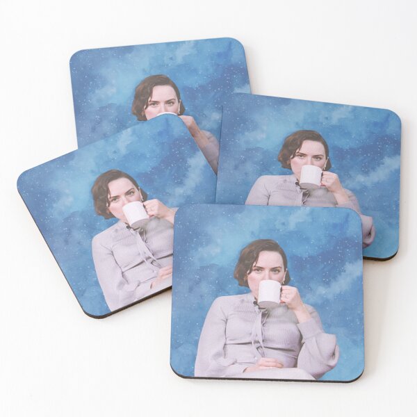 Item preview, daisy ridley sipping tea  designed and sold by darthpieri.