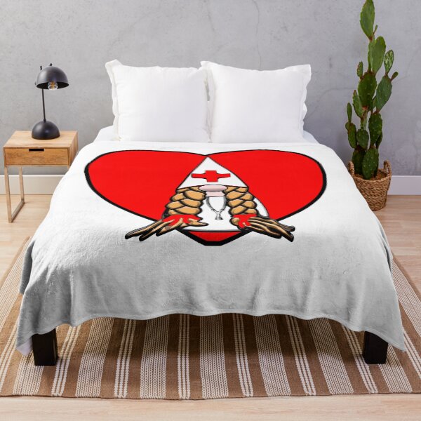 Item preview, Cute Nordic Gnome Nurse Heart Stethoscope designed and sold by funnytshirtemp.