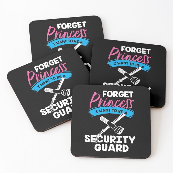 Item preview, Forget Princess I Want to Be a Security Guard Shirt designed and sold by Orange Pieces.
