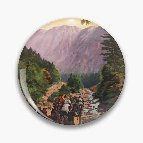 Item preview, Pays de Galles vintage travel poster designed and sold by stickart-marek.
