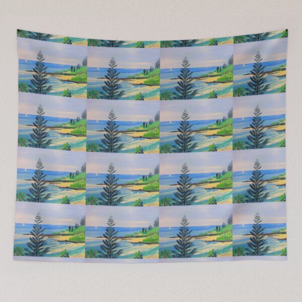 Item preview, Kirra Beach . oil painting  designed and sold by ginnymac.