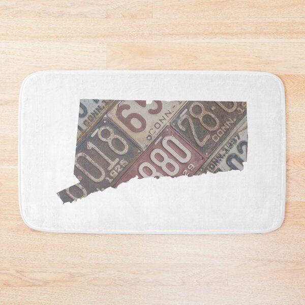 Item preview, Vintage Connecticut License Plates designed and sold by Maren Misner.