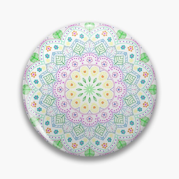Item preview, Spring Fling Mandala  designed and sold by artbycaseylh.
