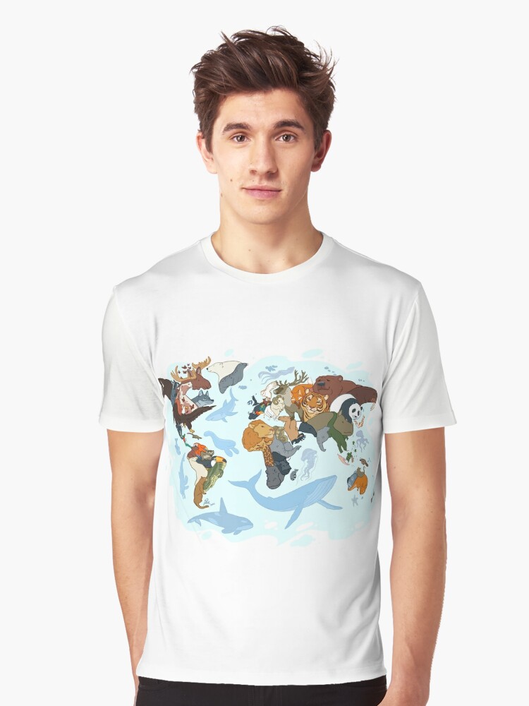 Nature has no boundaries | Graphic T-Shirt