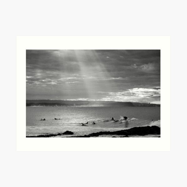 Never a Dull Day - Snapper Rocks Art Print