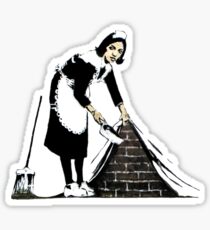 Banksy - Sweep it under the carpet N°2 Sticker