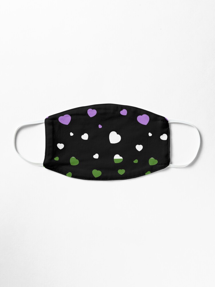 Alternate view of Chaotic Hearts, Pride Series - Genderqueer Mask