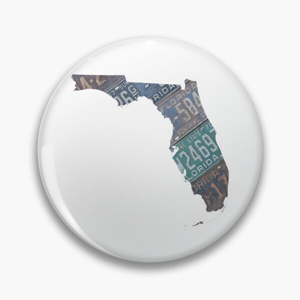 Item preview, Vintage Florida License Plates designed and sold by Maren Misner.