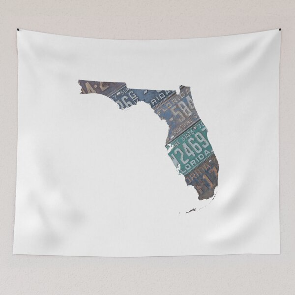 Item preview, Vintage Florida License Plates designed and sold by Maren Misner.