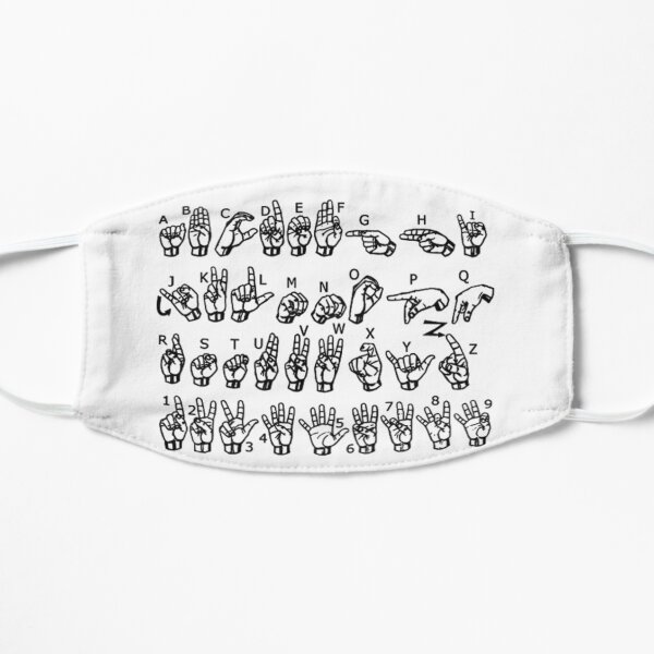 American Sign Language Alphabet Mask