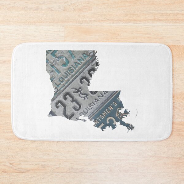 Item preview, Vintage Louisiana License Plates designed and sold by Maren Misner.