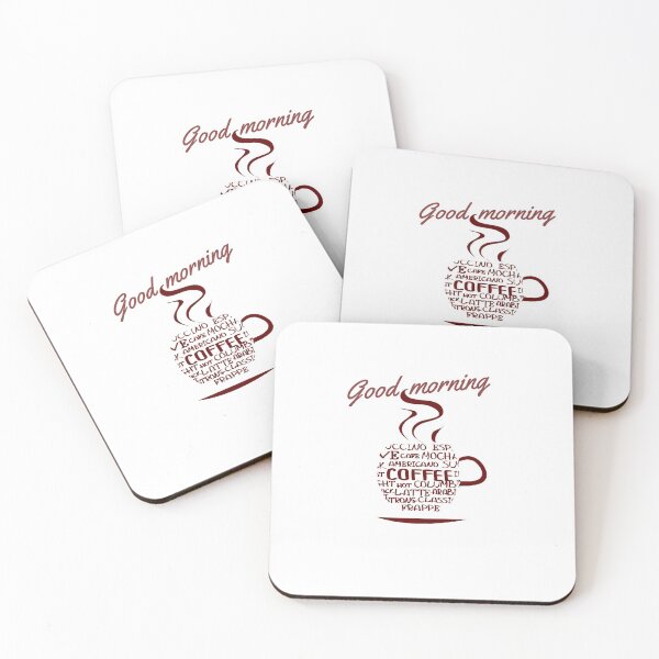 Item preview, Good morning / coffee // designed and sold by Zakariya20.
