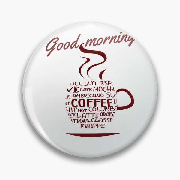 Item preview, Good morning / coffee // designed and sold by Zakariya20.