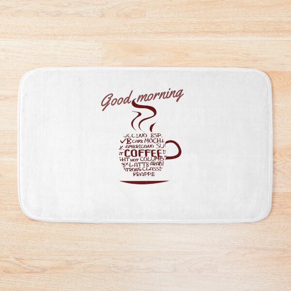 Item preview, Good morning / coffee // designed and sold by Zakariya20.
