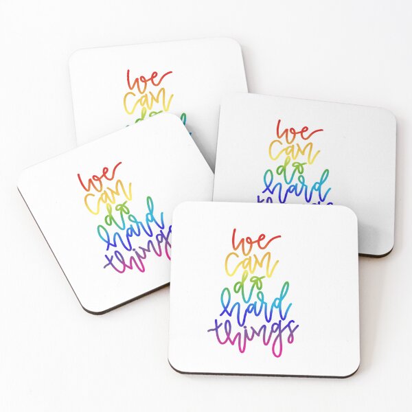 Item preview, We Can Do Hard Things- Glennon Doyle Rainbow designed and sold by jordankotler.