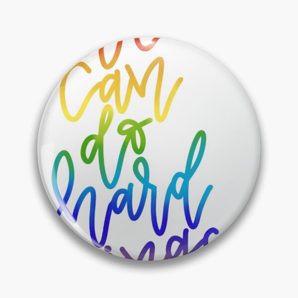 Item preview, We Can Do Hard Things- Glennon Doyle Rainbow designed and sold by jordankotler.