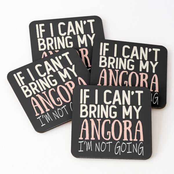 Item preview, angora funny t-shirt angora cat lovers IF I CAN'T BRING MY angora I'M NOT GOING designed and sold by alaechamlal.