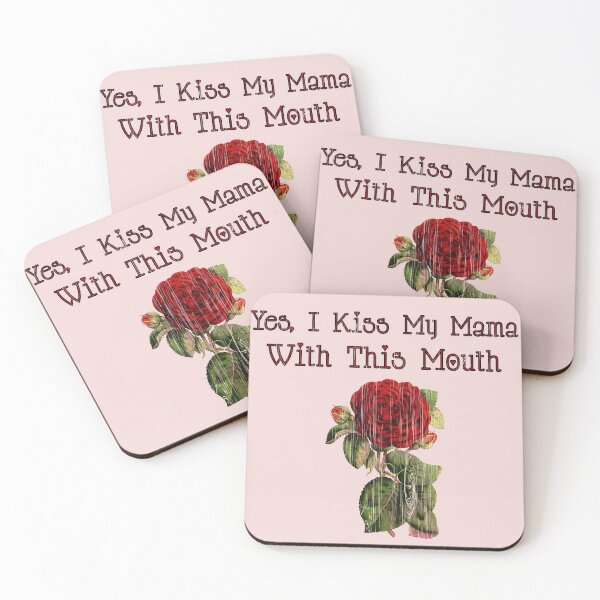Item preview, Yes, I Kiss My Mama With This Mouth designed and sold by AZGuzmans.