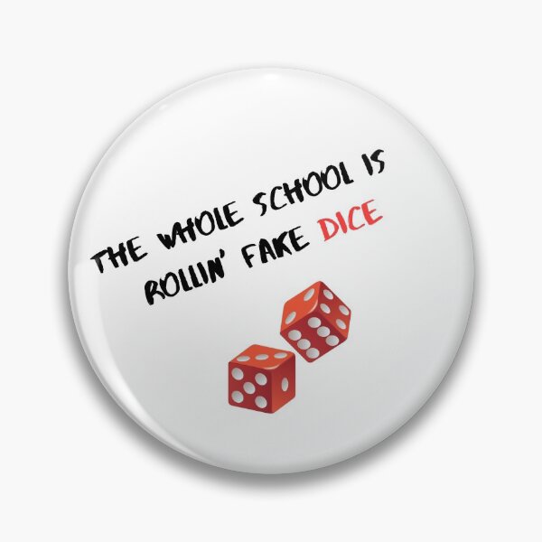 Item preview, The Whole School is Rollin Fake Dice - Taylor Swift Lover Album Miss Americana and The Heartbreak Prince lyrics designed and sold by bombalurina.