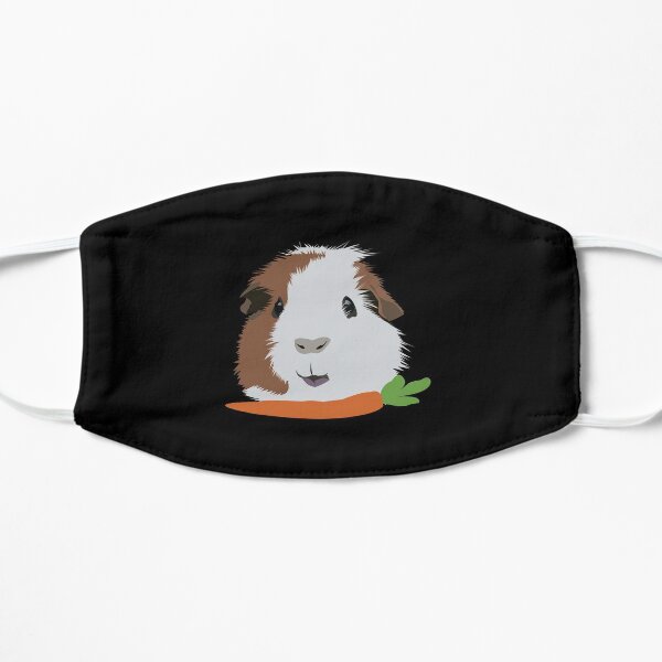 Guinea Pig with a Carrot Mask