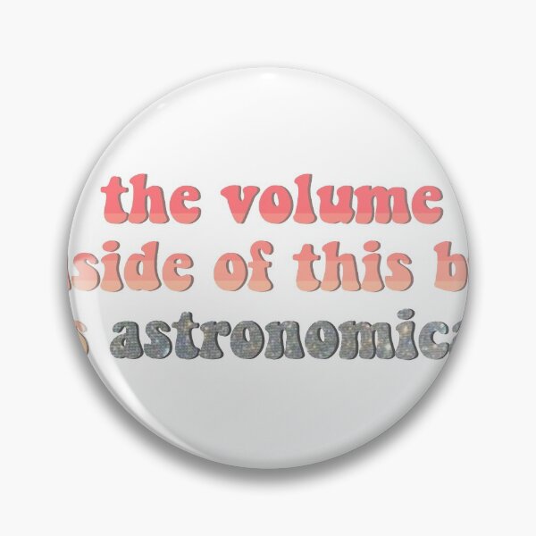 Item preview, "the volume inside of this bus is astronomical" designed and sold by Samantha Flores.