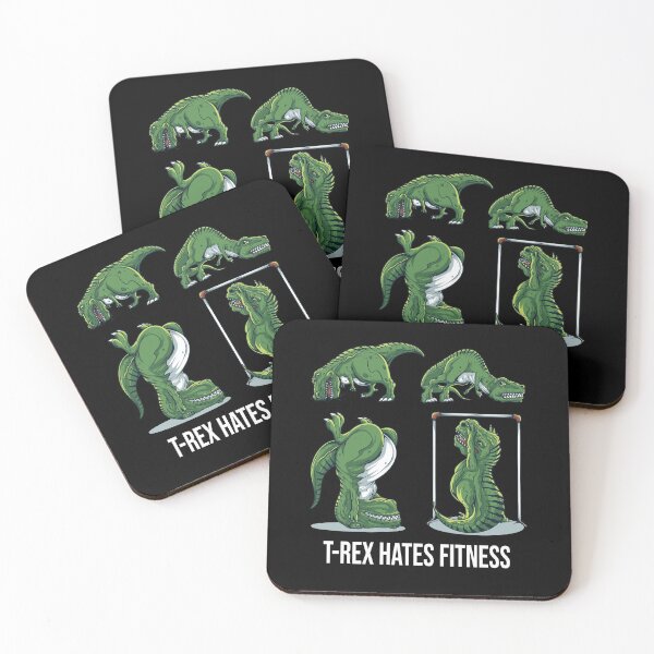 Item preview, T-Rex Hates Fitness designed and sold by Meliafroggy.