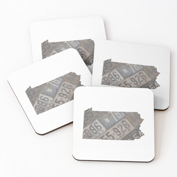Item preview, Vintage Pennsylvania License Plates designed and sold by Maren Misner.