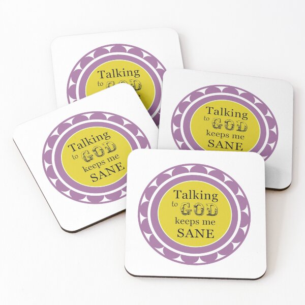 Item preview, Talking to God Keeps Me Sane designed and sold by seize39.