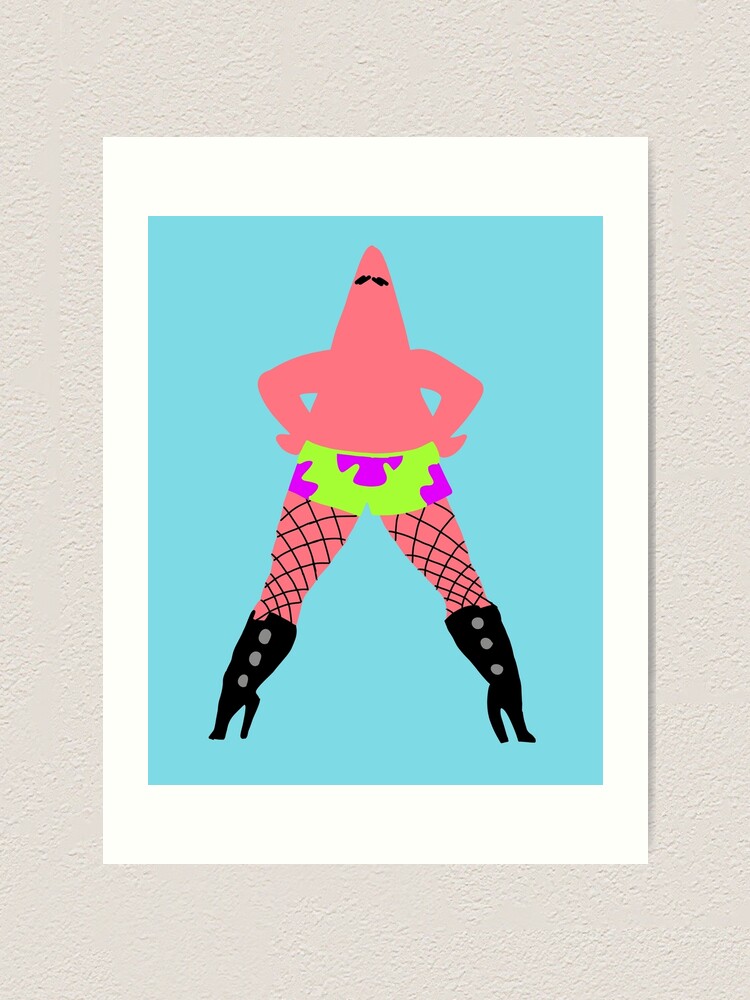 Patrick Star with boots | Poster