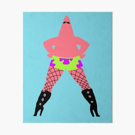 emo patrick star Art Board Print for Sale by abbyygriffin