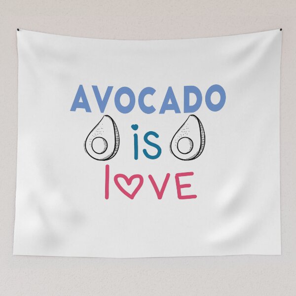 Item preview, Copy of AVOCADO IS LOVE; funny avocado, cooltee, fruit, food: designed and sold by Edgy DESIGNS.