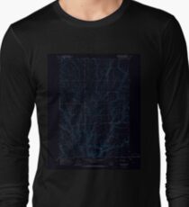 USGS Topo Map Washington State WA Lenzie Ranch 241978 1965 24000 Inverted Long Sleeve T-Shirt