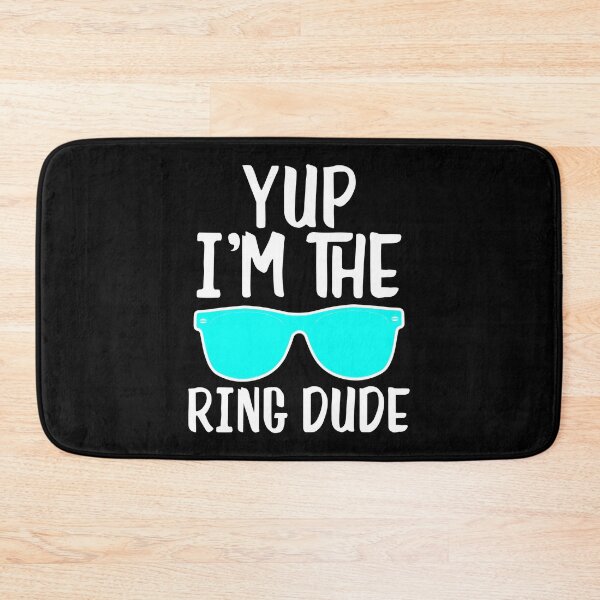 Item preview, Yup I'm The Ring Dude Ring Bearer Wedding Gift designed and sold by haselshirt.