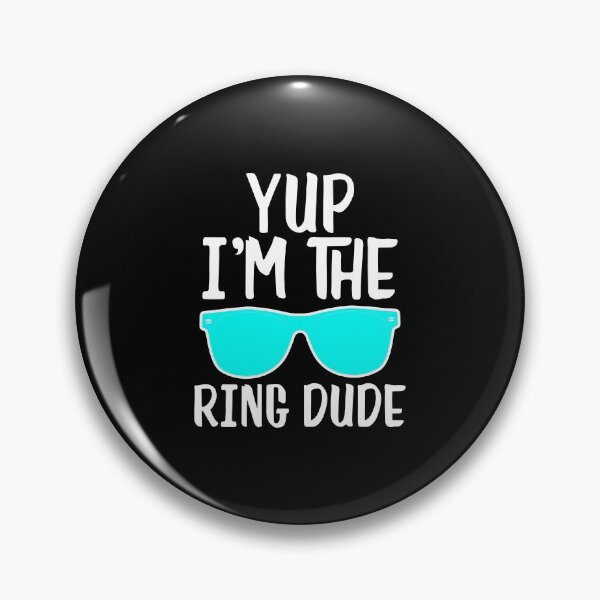 Item preview, Yup I'm The Ring Dude Ring Bearer Wedding Gift designed and sold by haselshirt.