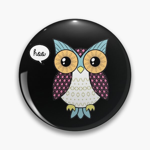 Item preview, Fancy owl designed and sold by Laura Nagel.