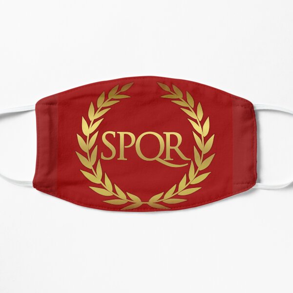SPQR Roman Empire Banner Mask