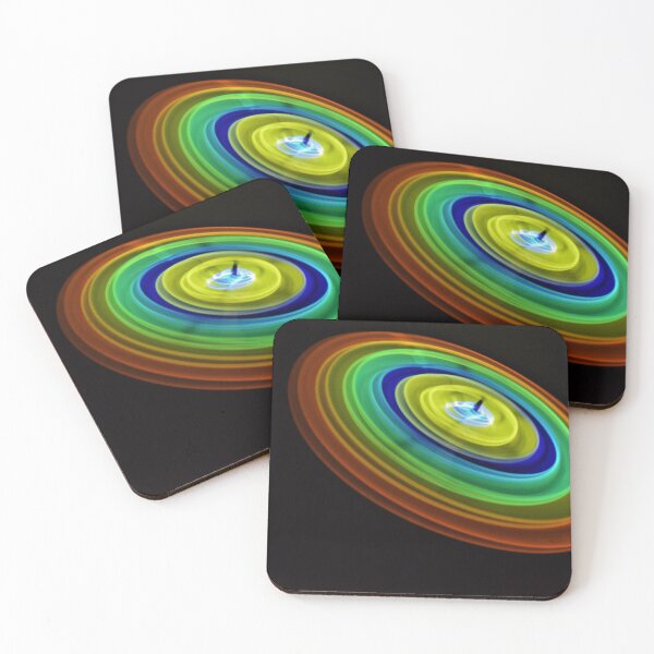 Item preview, Colorful glowing circle of light designed and sold by DaydreamnD.