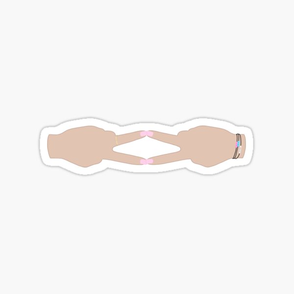 Grace's ADPI hands Sticker